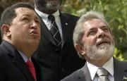 Hugo Chavez e Ignacio Lula da Silva 